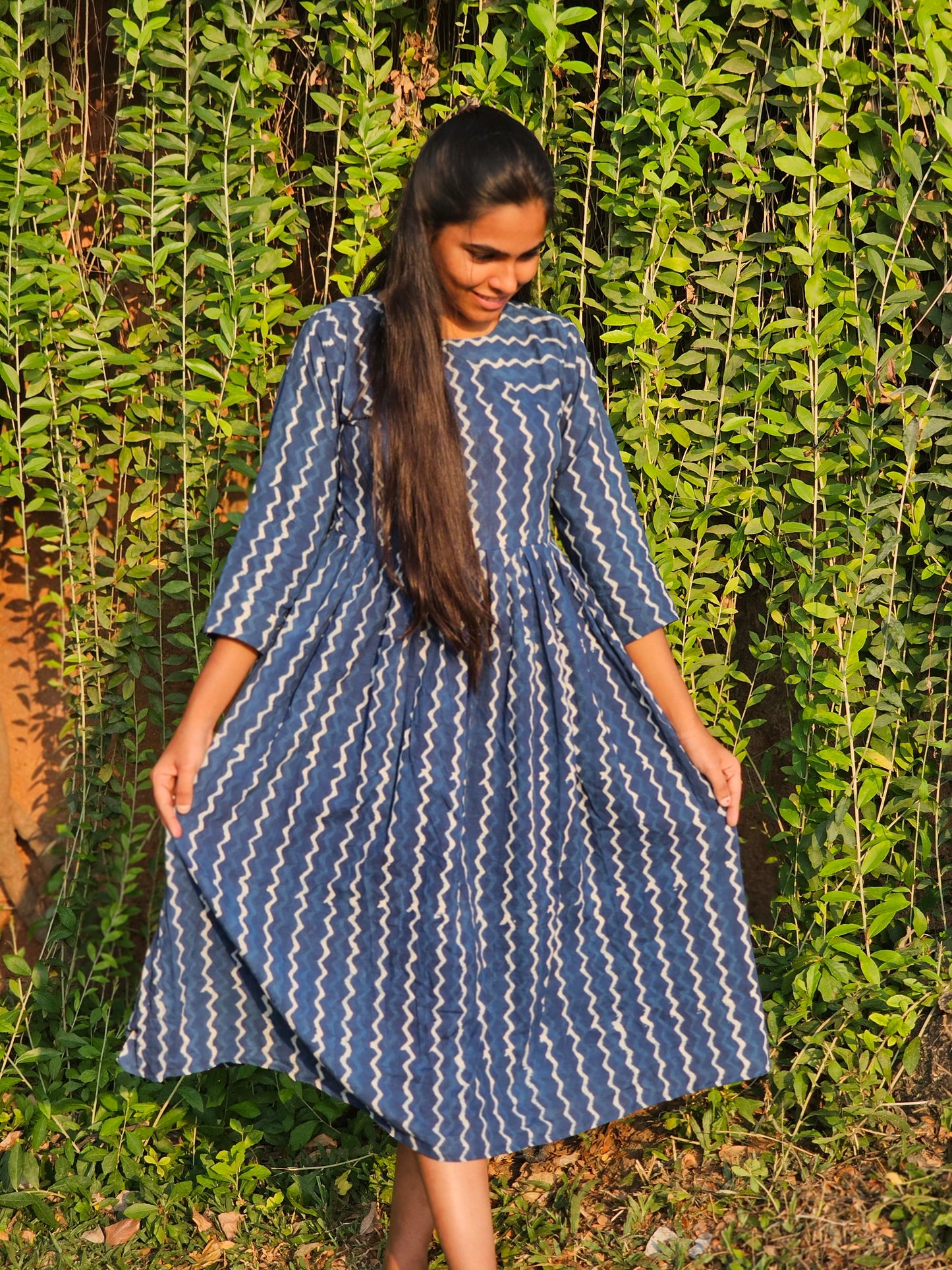 Indigo summer Dress
