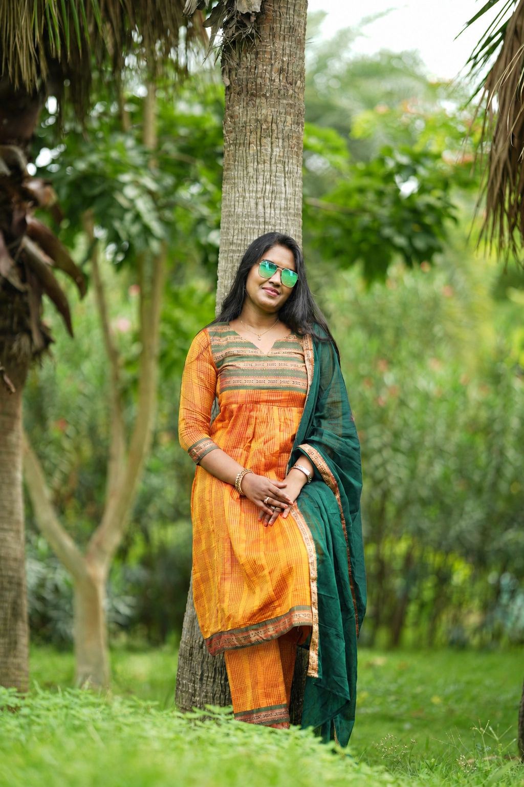 Mustard Narayanpet checks A-line set