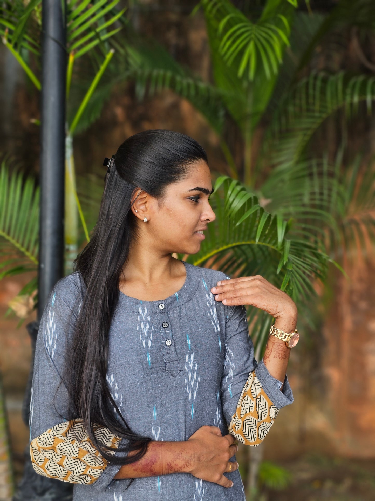 Grey Ikat Coord