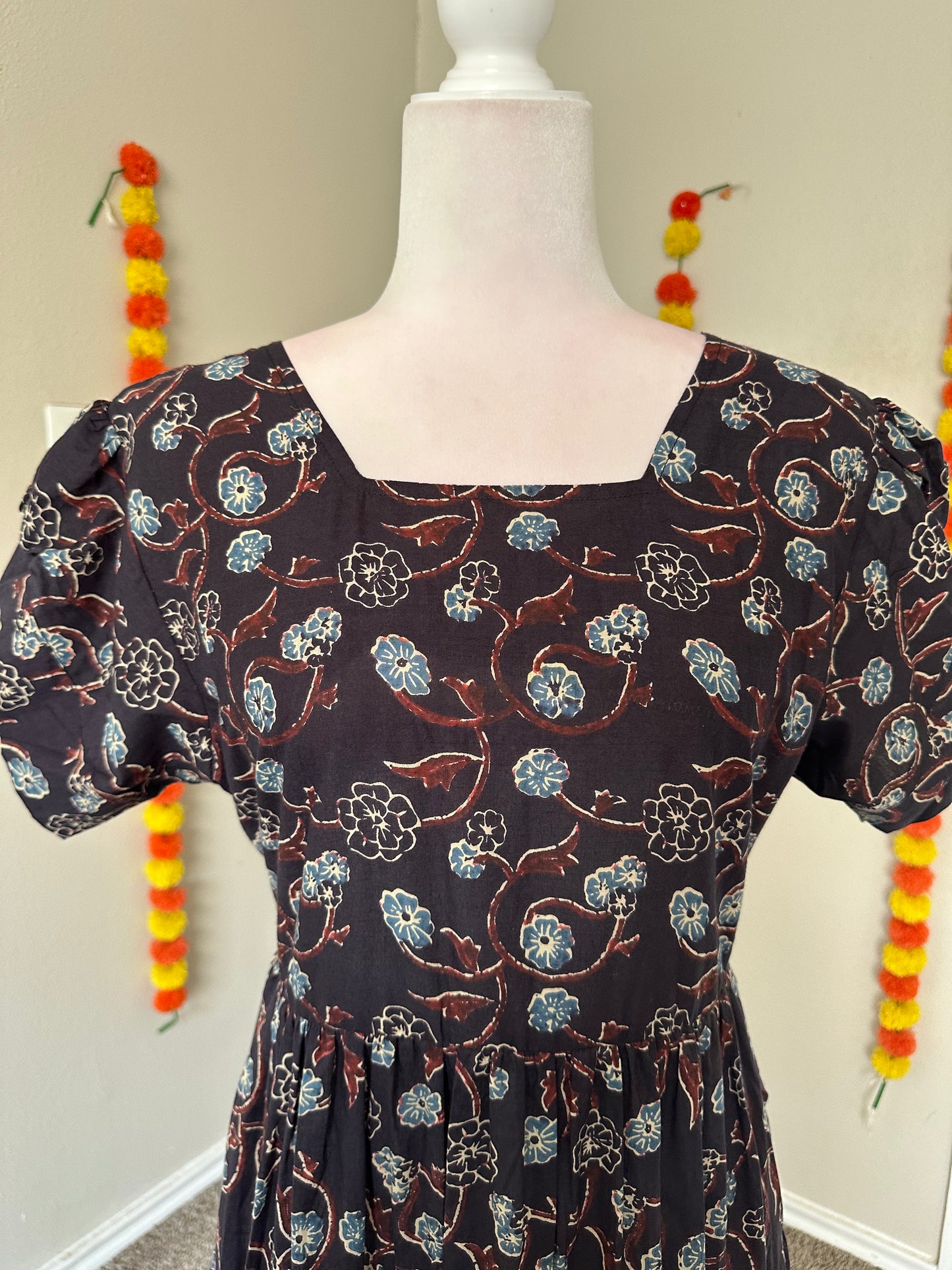 Black cotton summer Dress