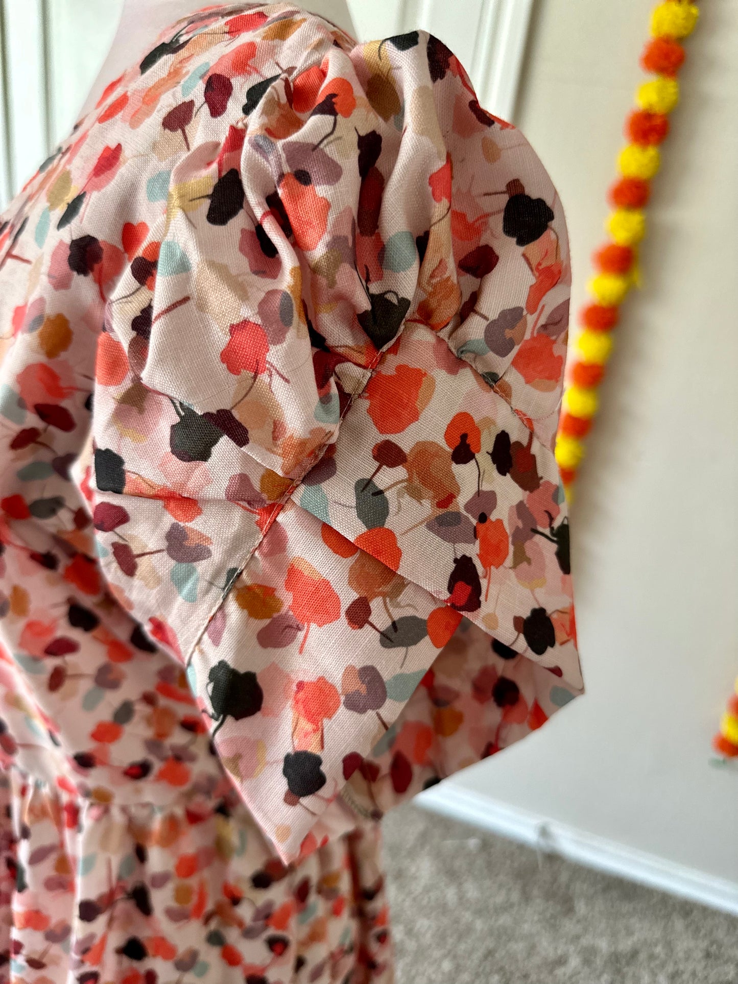 Multicolour cotton summer Dress