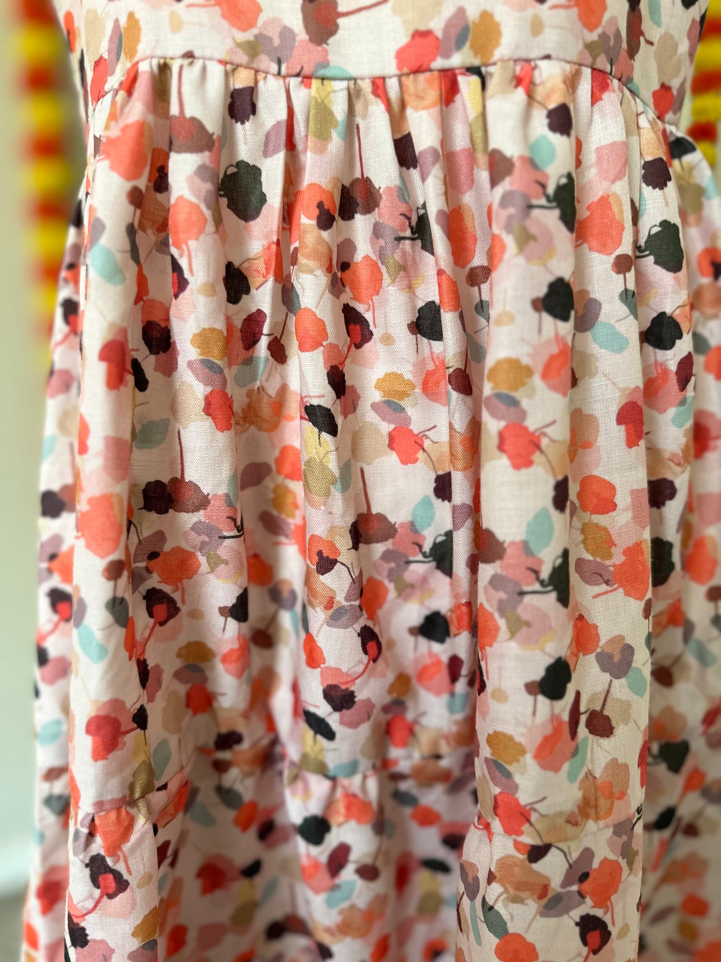 Multicolour cotton summer Dress