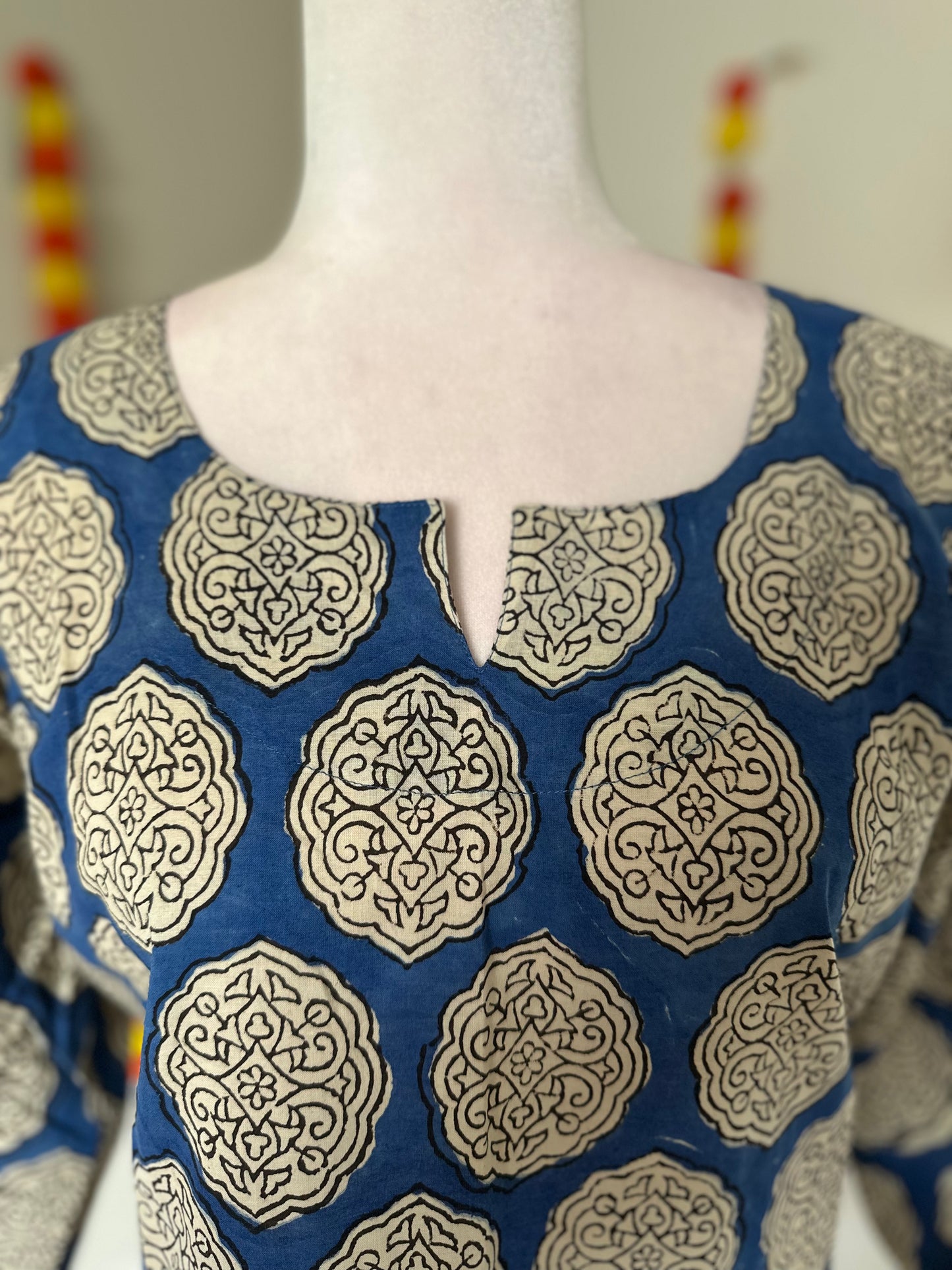 Blue Cotton Tunic