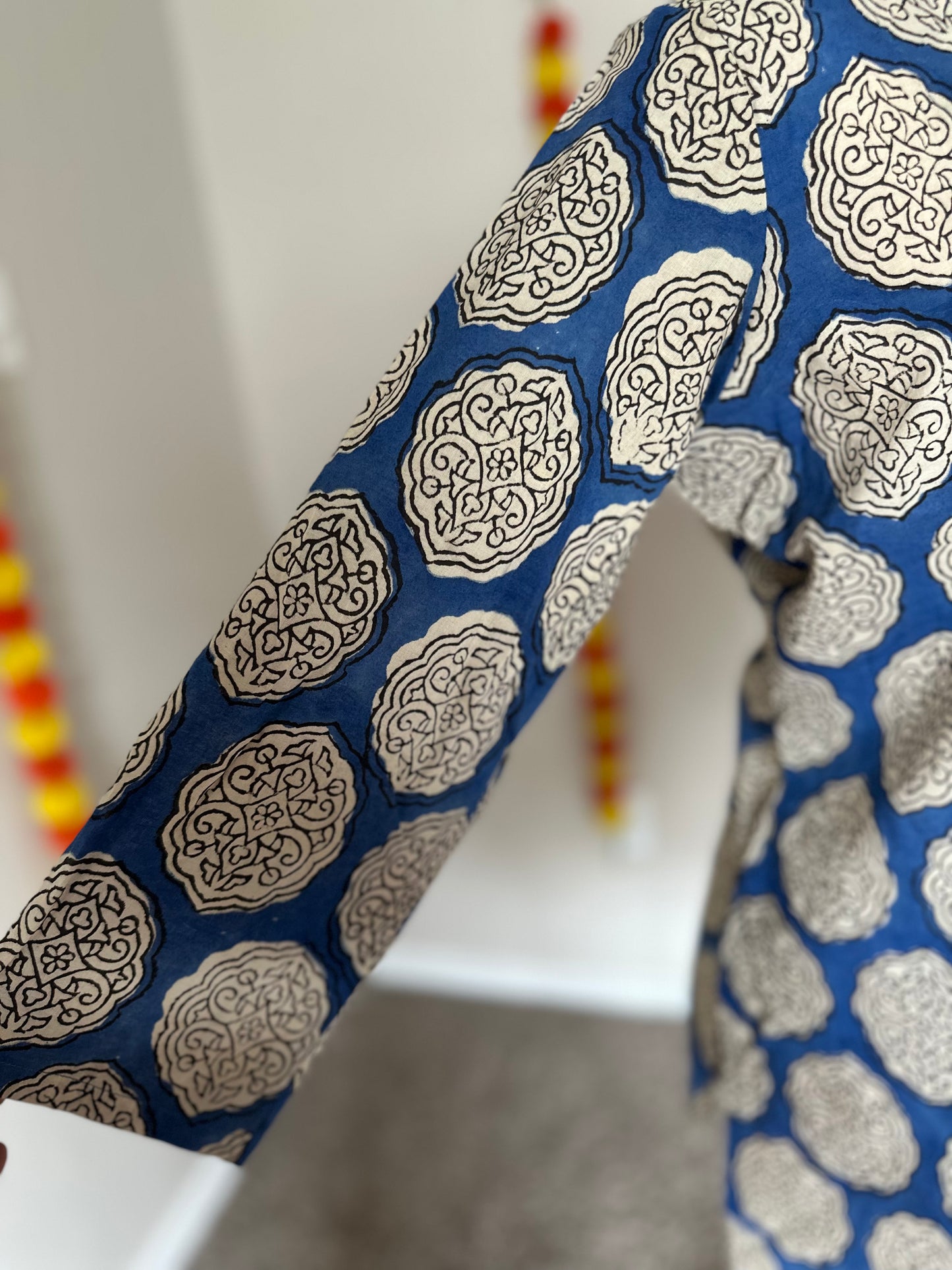 Blue Cotton Tunic