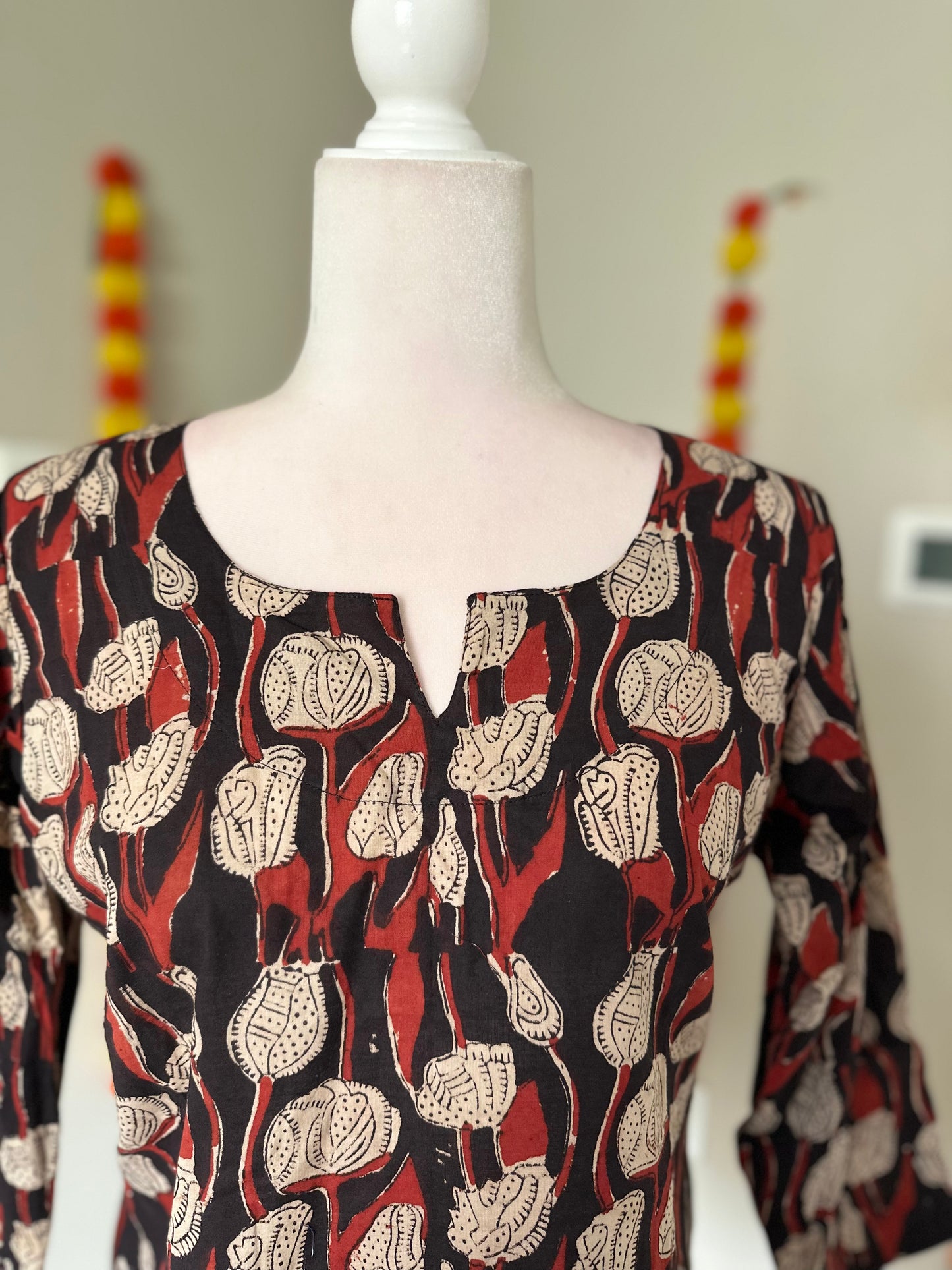 Black Cotton Tunic
