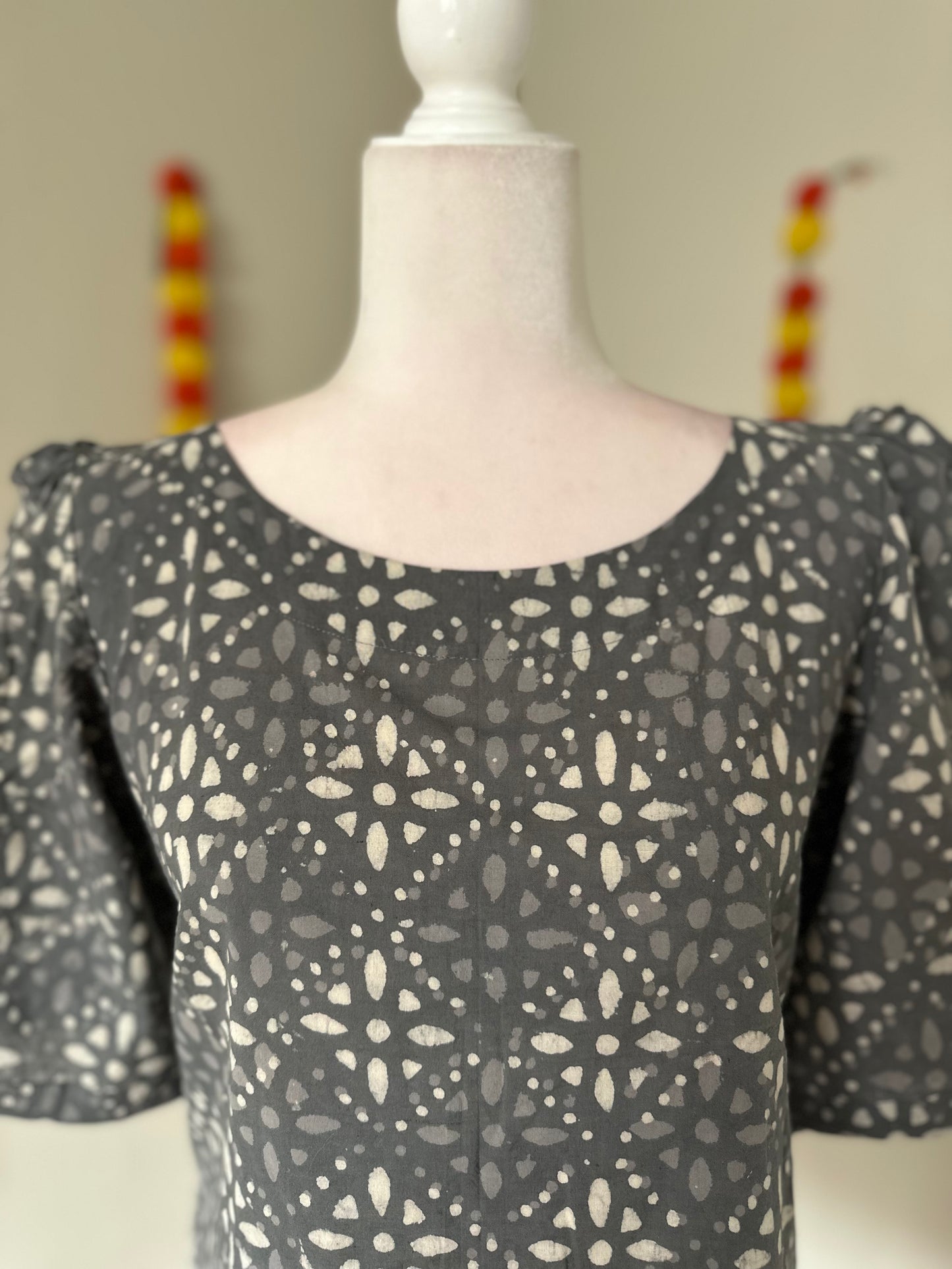 Grey Cotton Tunic
