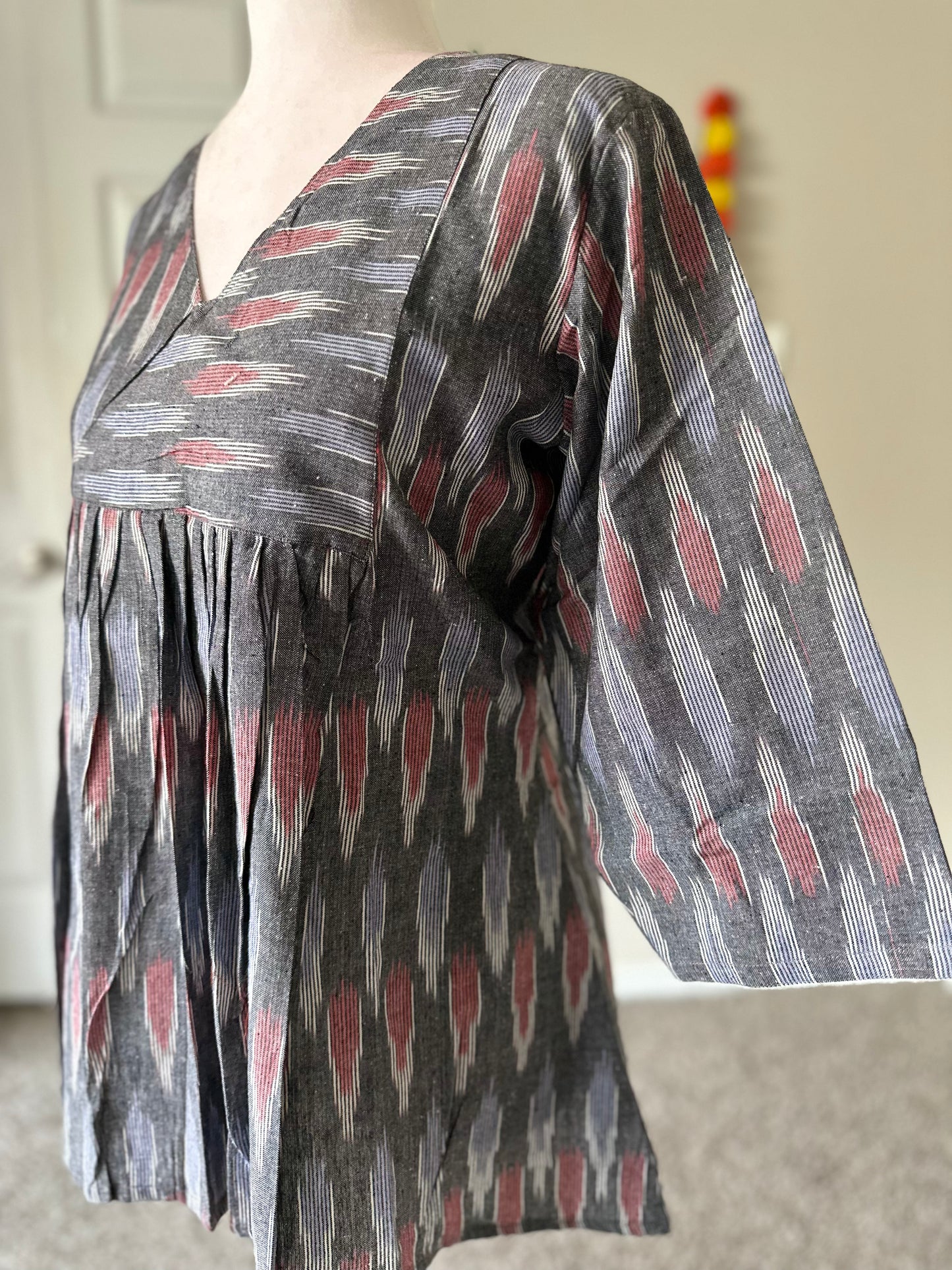 Grey Ikat Tunics