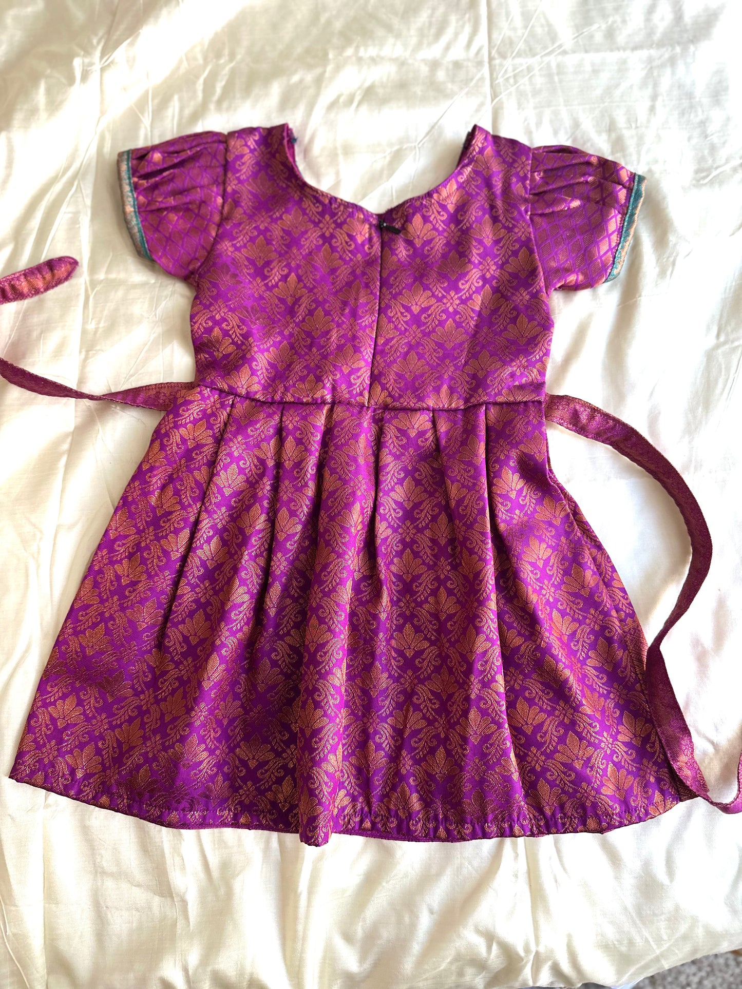 Pink ethnic frock