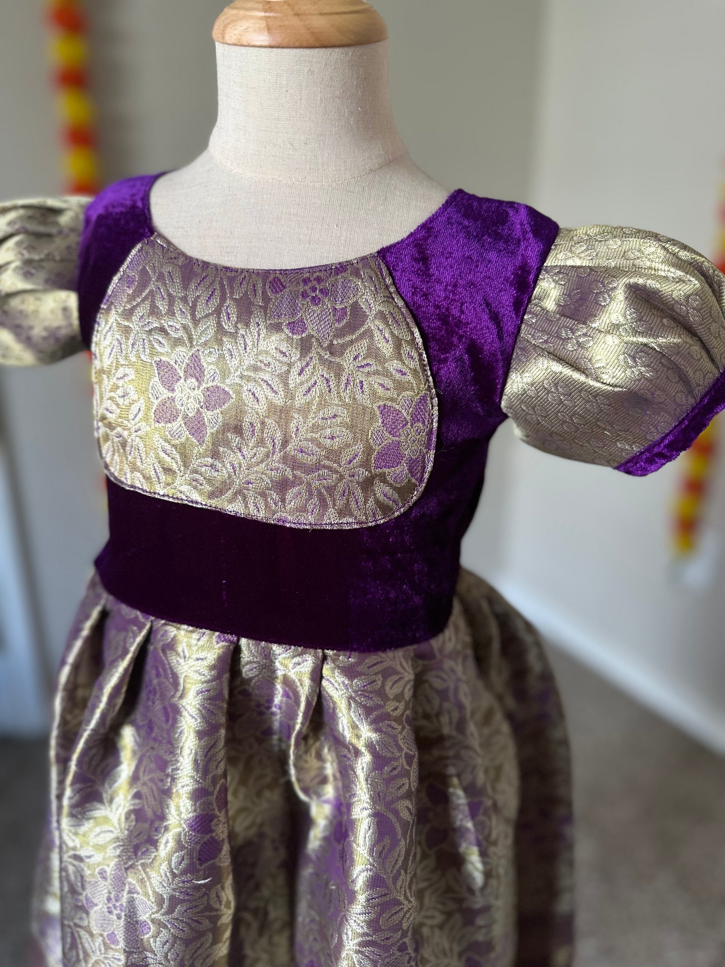 Purple Tissue frock