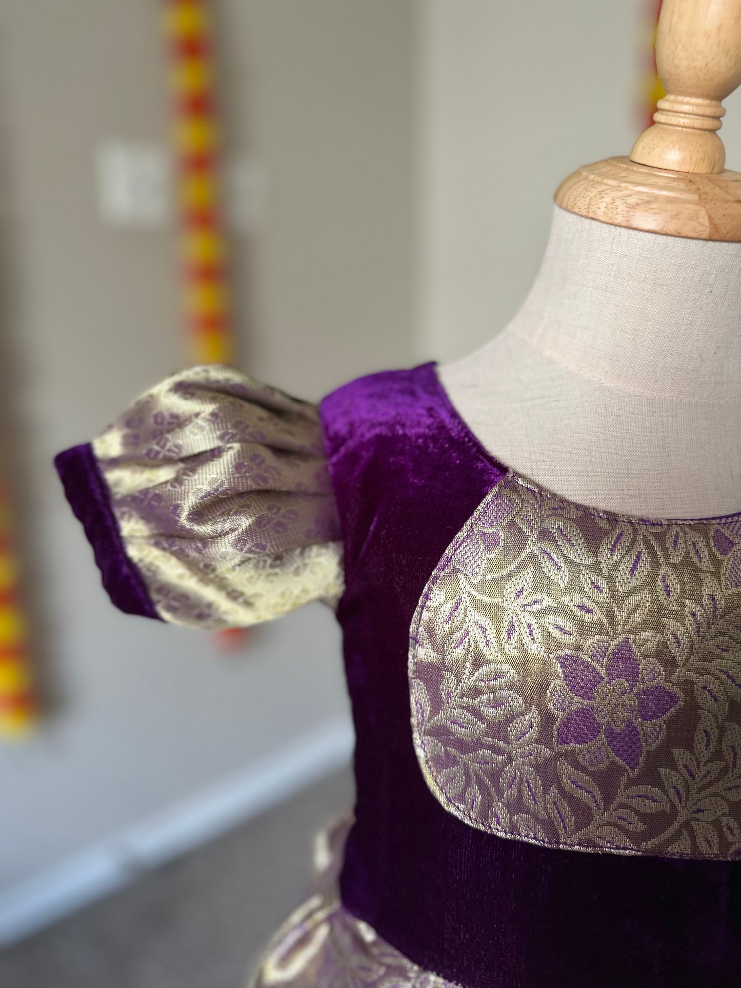 Purple Tissue frock