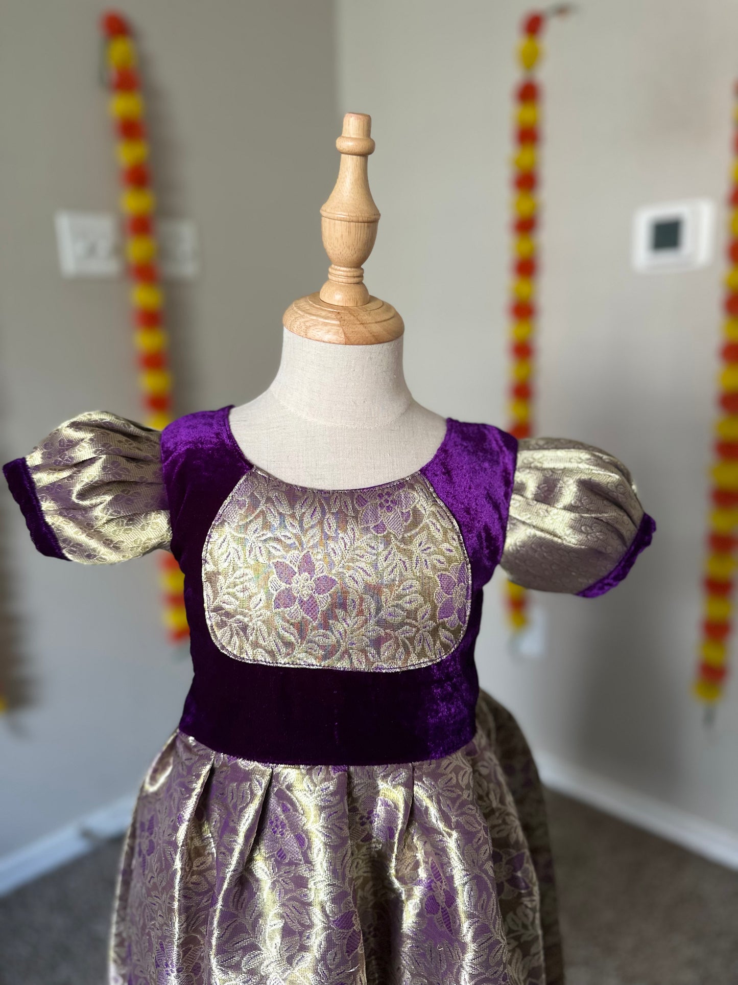 Purple Tissue frock