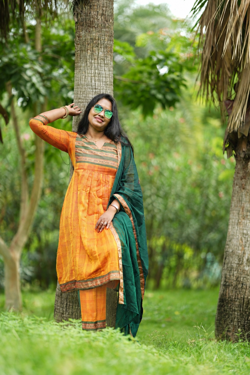 Mustard Narayanpet checks A-line set