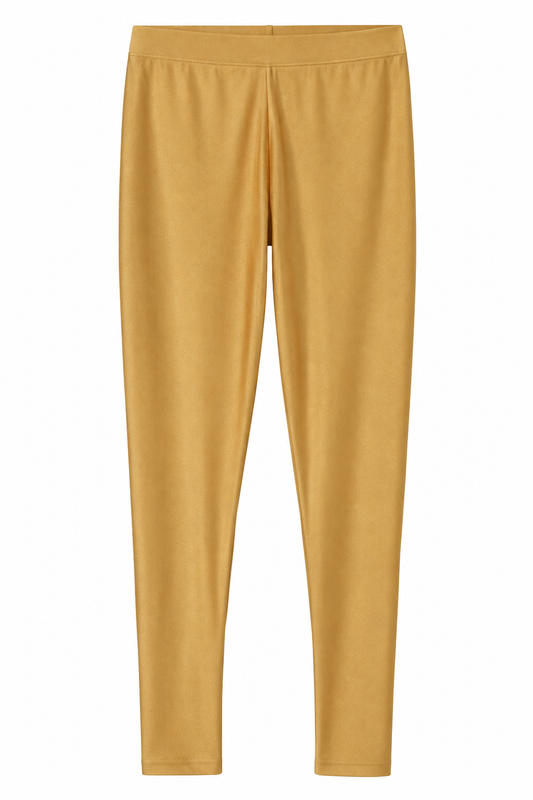Golden shimmer leggings