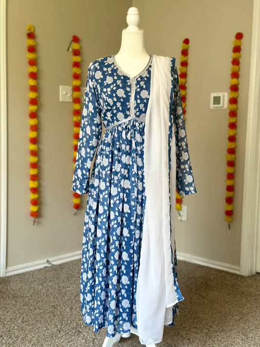 Blue Alia cut set