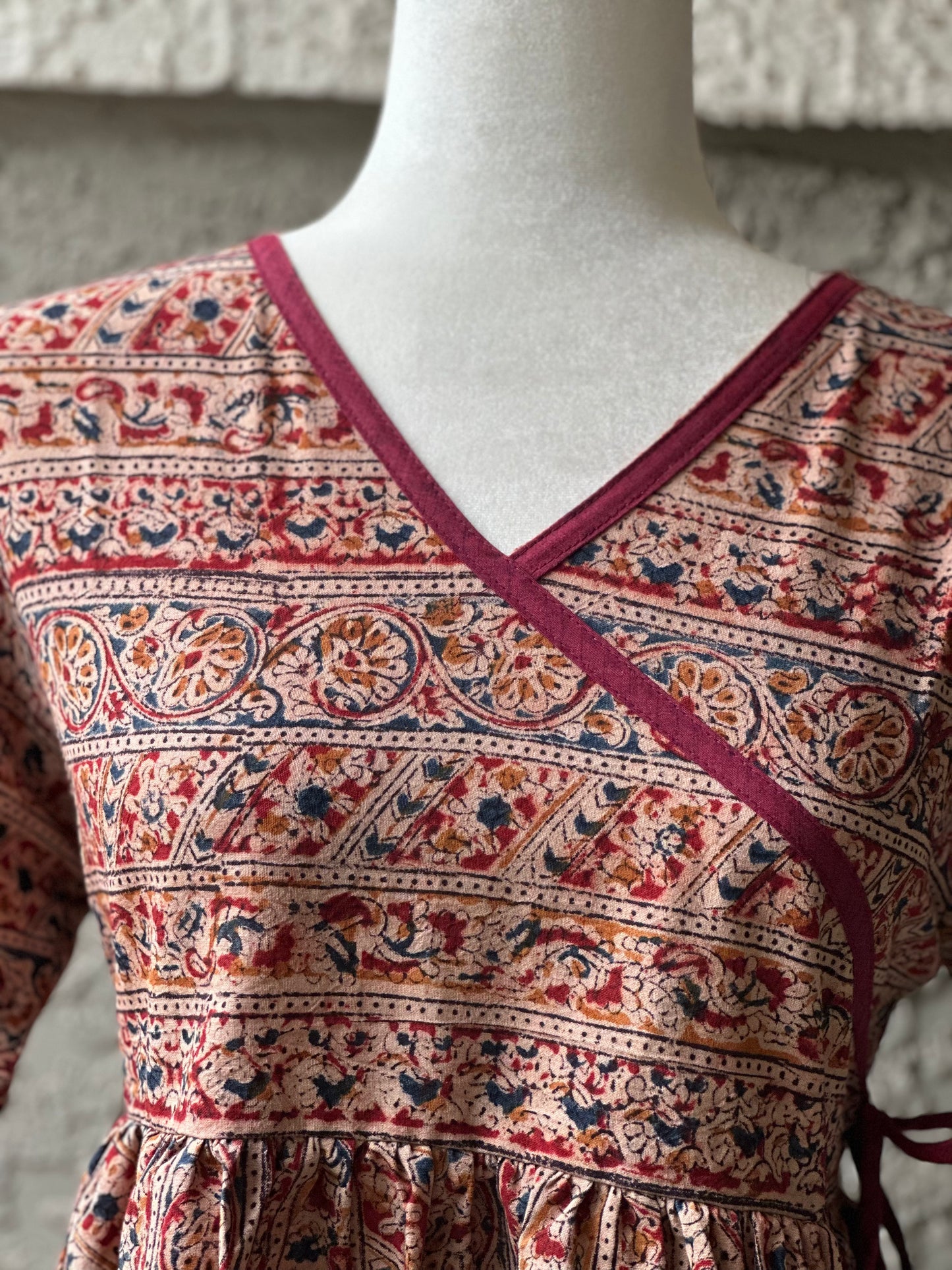 Maroon Kalamkari Tunics