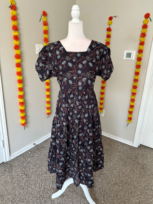 Black cotton summer Dress