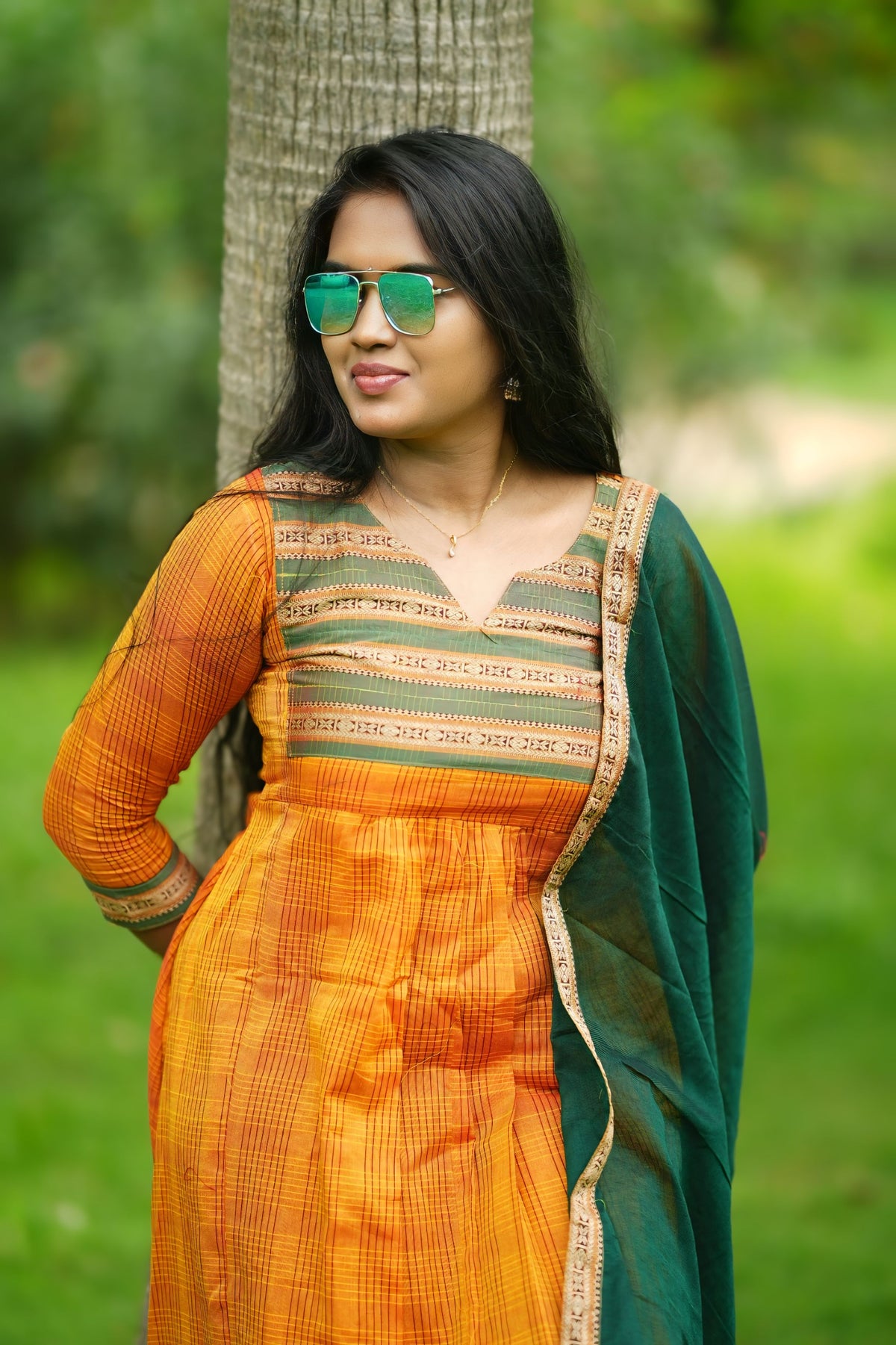 Mustard Narayanpet checks A-line set