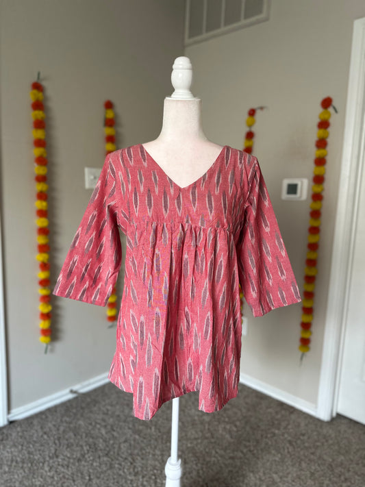 Peach Ikat Tunics